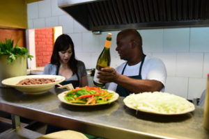 Cooking Ajiaco
